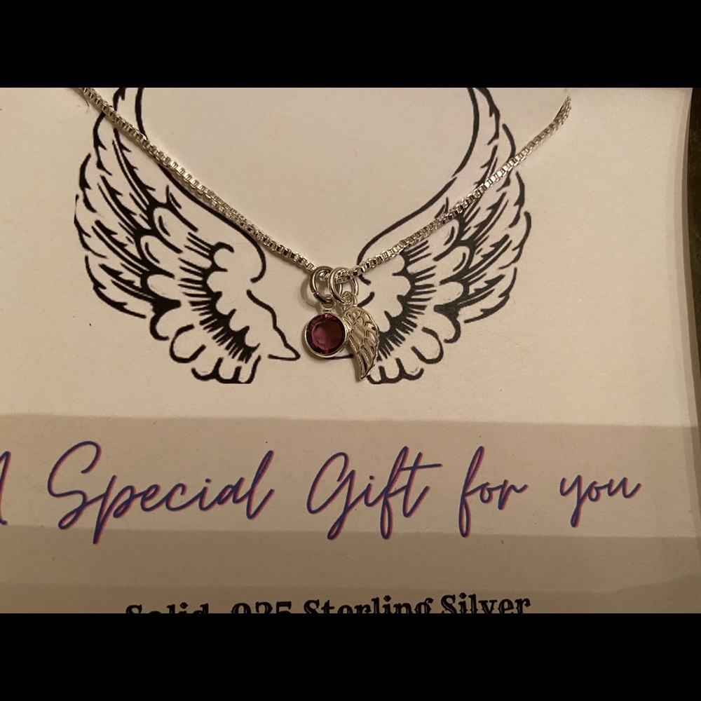 Angel Wing Special Gift Charm • Birthsto… - Picture 10 of 12